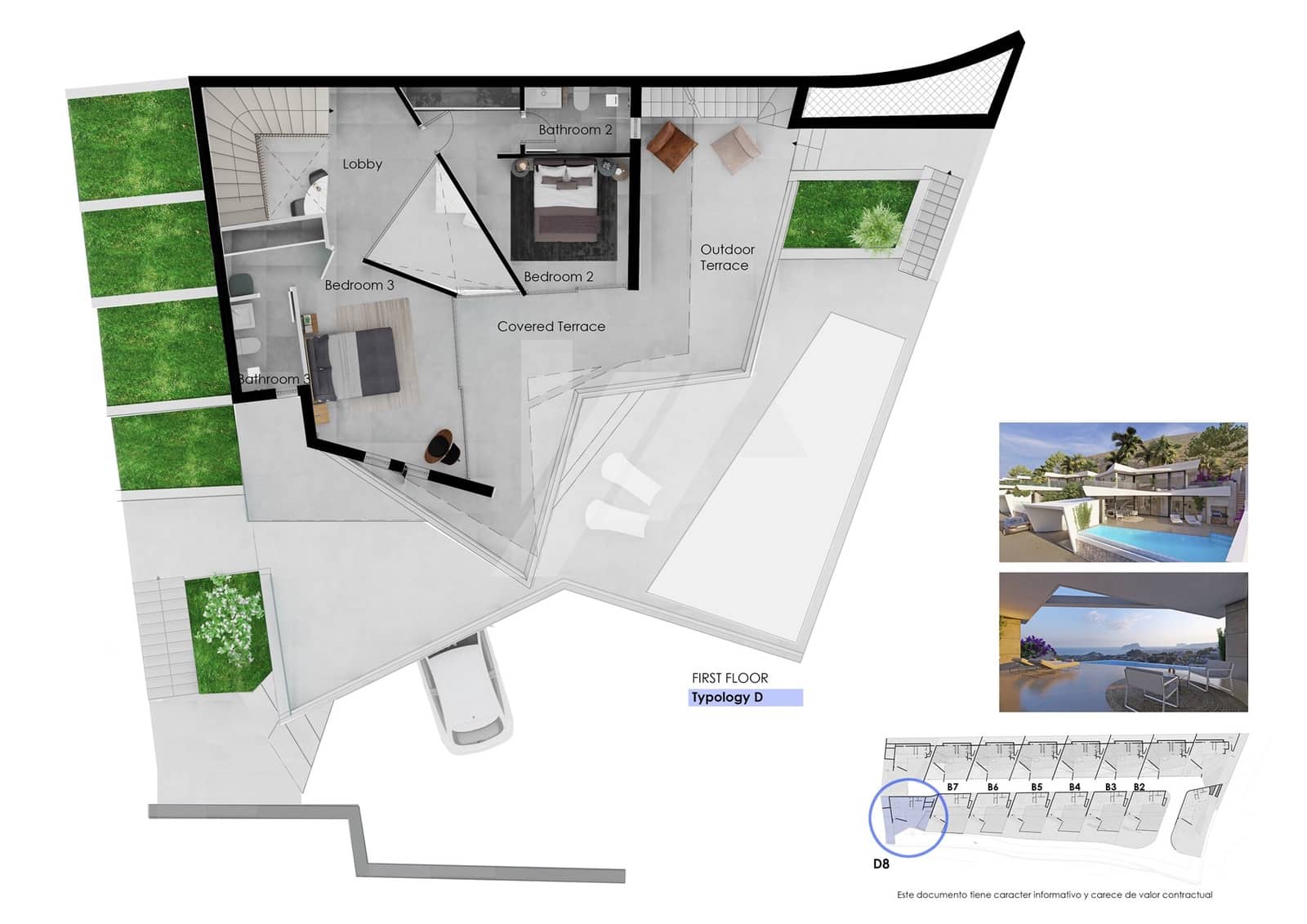 3 bedroom Villa for sale in Benitachell / Benitatxell with pool garage - € 815,000 (Ref: 8708890)