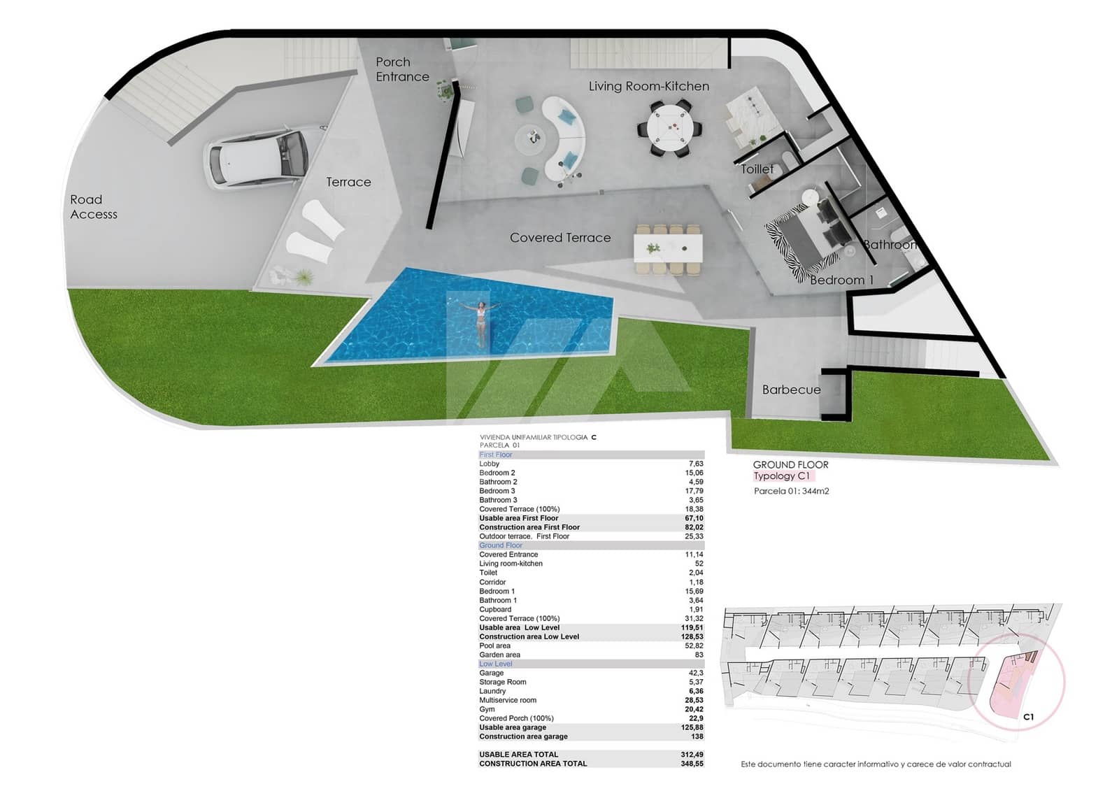 3 bedroom Villa for sale in Benitachell / Benitatxell with pool garage - € 815,000 (Ref: 8708890)