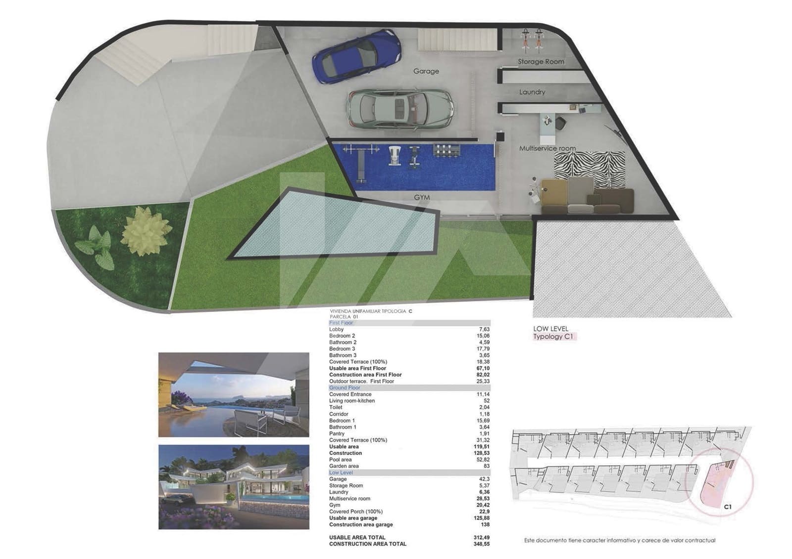 3 bedroom Villa for sale in Benitachell / Benitatxell with pool garage - € 815,000 (Ref: 8708890)