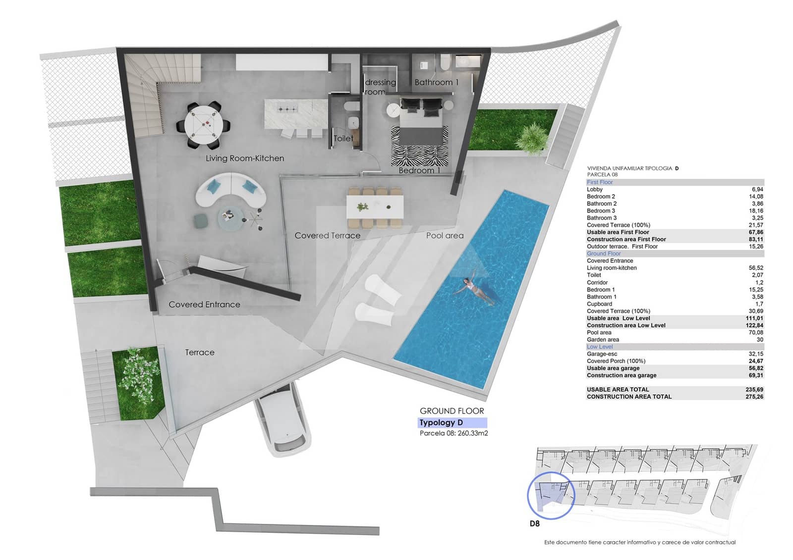 3 bedroom Villa for sale in Benitachell / Benitatxell with pool garage - € 815,000 (Ref: 8708890)