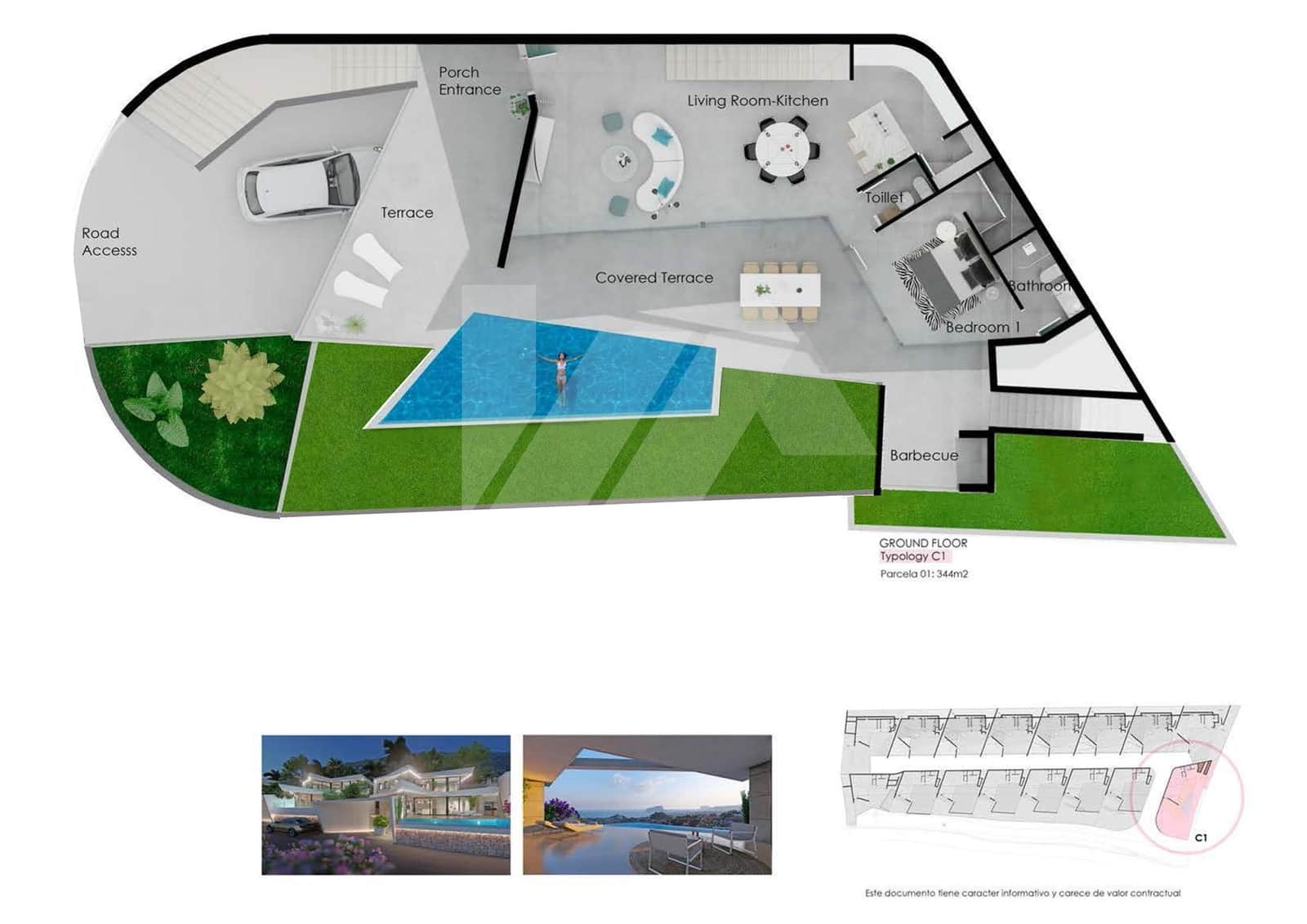 3 bedroom Villa for sale in Benitachell / Benitatxell with pool garage - € 815,000 (Ref: 8708890)