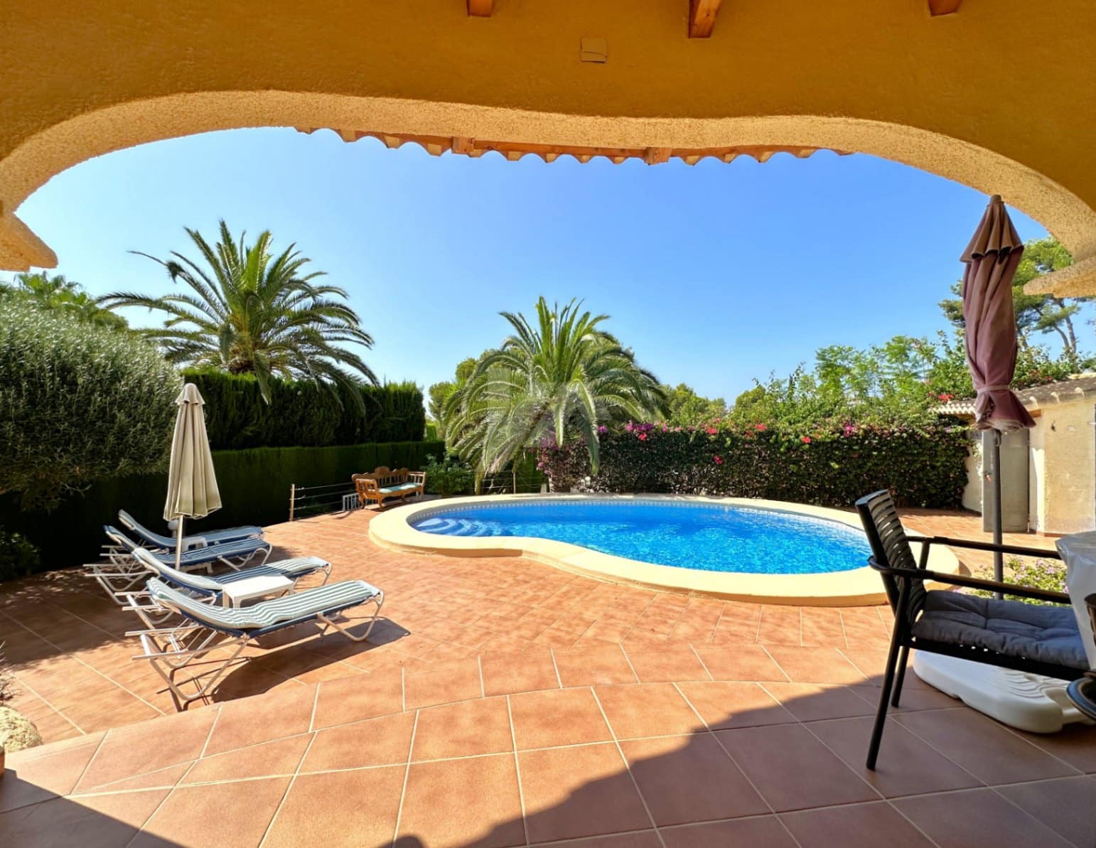 3 sypialnia Willa na sprzedaż w Moraira z basenem garażem - 650 000 € (Ref: 9151060)