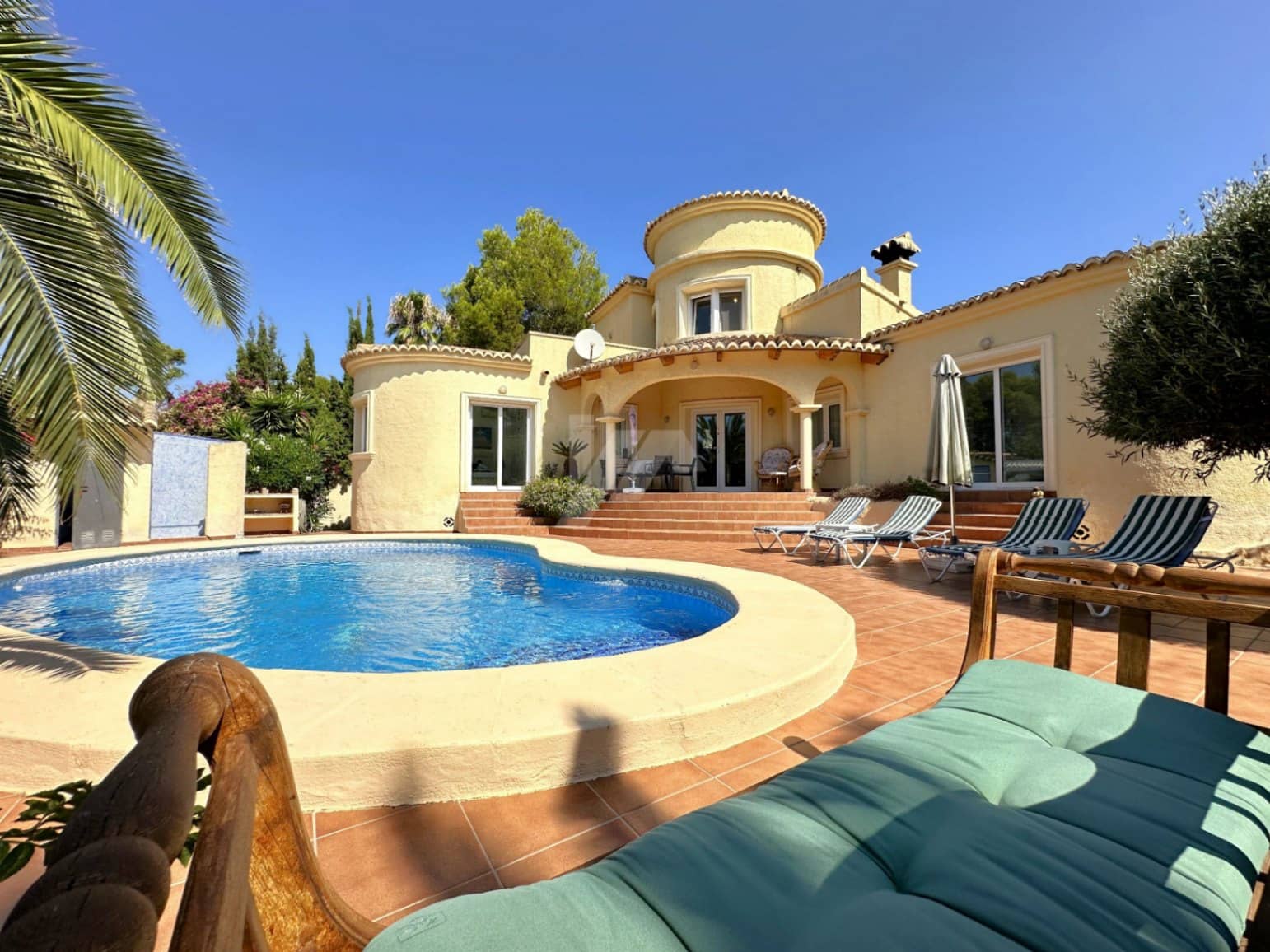 3 sypialnia Willa na sprzedaż w Moraira z basenem garażem - 650 000 € (Ref: 9151060)