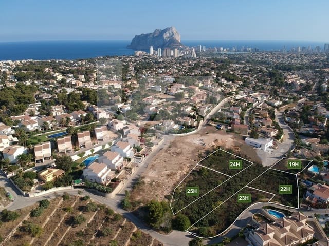 Tomt till salu i Cometa - Carrió, Calpe / Calp - 750 000 € (Ref: 9151061)