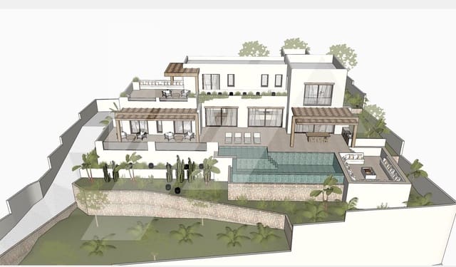 4 Zimmer Villa zu verkaufen in Benissa mit Pool Garage - 2.995.000 € (Ref: 9293352)