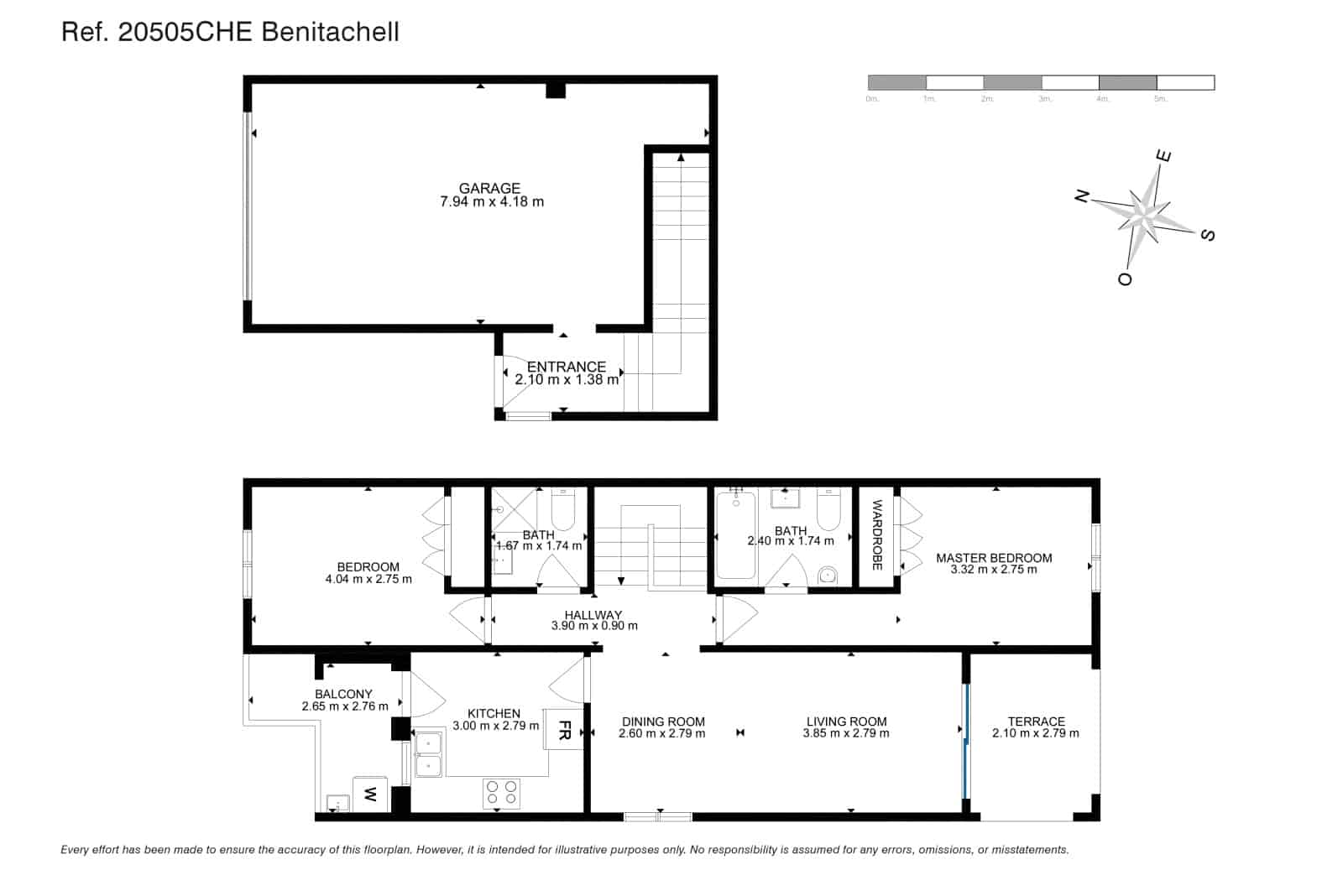 2 slaapkamer Villa te koop in Benitachell / Benitatxell met zwembad garage - € 299.000 (Ref: 9293358)
