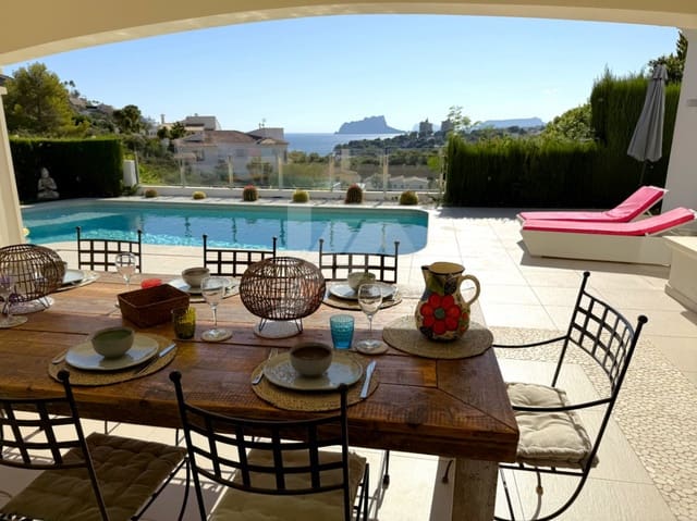 4 slaapkamer Villa te koop in El Portet - Pla de Mar, Teulada-Moraira met zwembad garage - € 1.850.000 (Ref: 9345725)