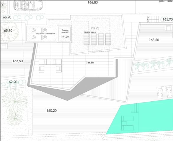4 makuuhuone Huvila myytävänä paikassa Benissa mukana uima-altaan 
autotalli - 3 300 000 € (Ref: 9432591)