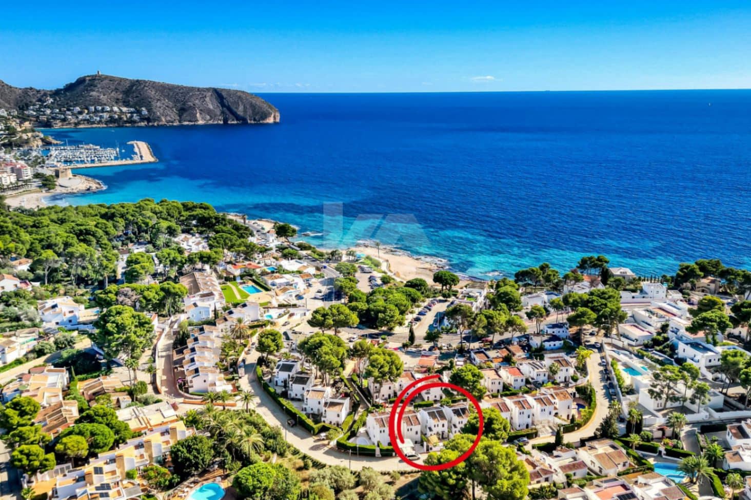 2 soverom Villa til salgs i Moraira med svømmebasseng garasje - € 695 000 (Ref: 9432592)