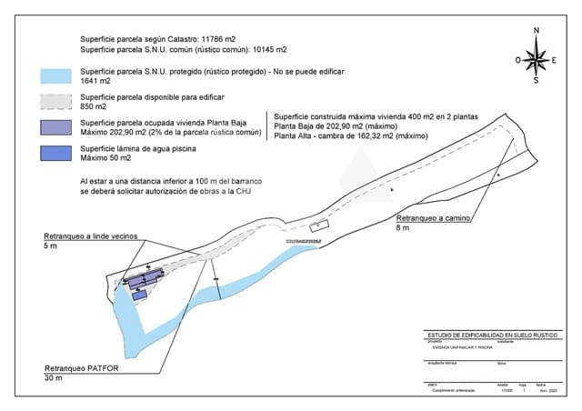 Terreno para Construção para venda em Teulada Pueblo, Teulada-Moraira - 120 000 € (Ref: 9432593)