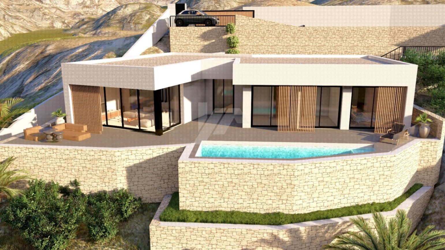 3 chambre Villa/Maison à vendre à Monte Solana avec piscine garage - 755 650 € (Ref: 9502939)