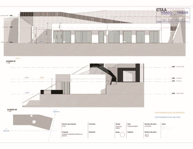 3 chambre Villa/Maison à vendre à Monte Solana, Pedreguer avec piscine garage - 733 950 € (Ref: 9503442)