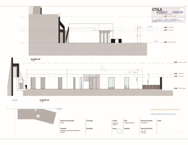 3 chambre Villa/Maison à vendre à Monte Solana, Pedreguer avec piscine garage - 733 950 € (Ref: 9503442)