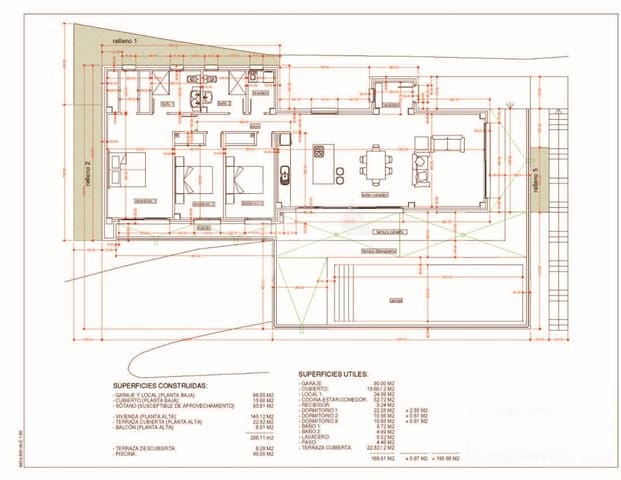 3 bedroom Villa for sale in Monte Solana, Pedreguer with pool garage - € 728,000 (Ref: 9509390)