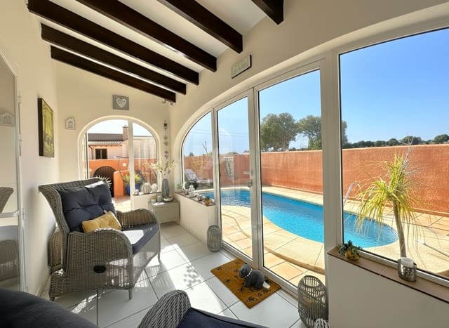 2 soverom Villa til salgs i Benimeit - Tabaira, Teulada-Moraira med svømmebasseng garasje - € 475 000 (Ref: 9570092)