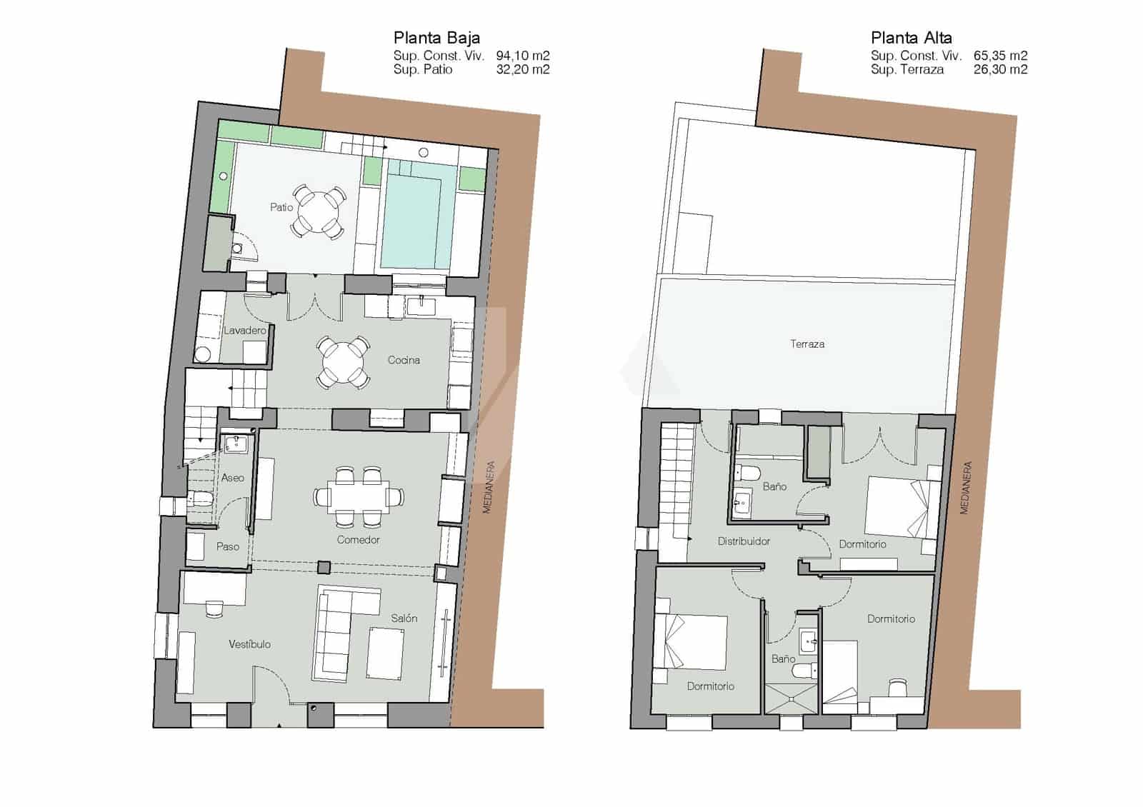 3 quarto Casa em Banda para venda em Senija com piscina - 320 000 € (Ref: 9580291)