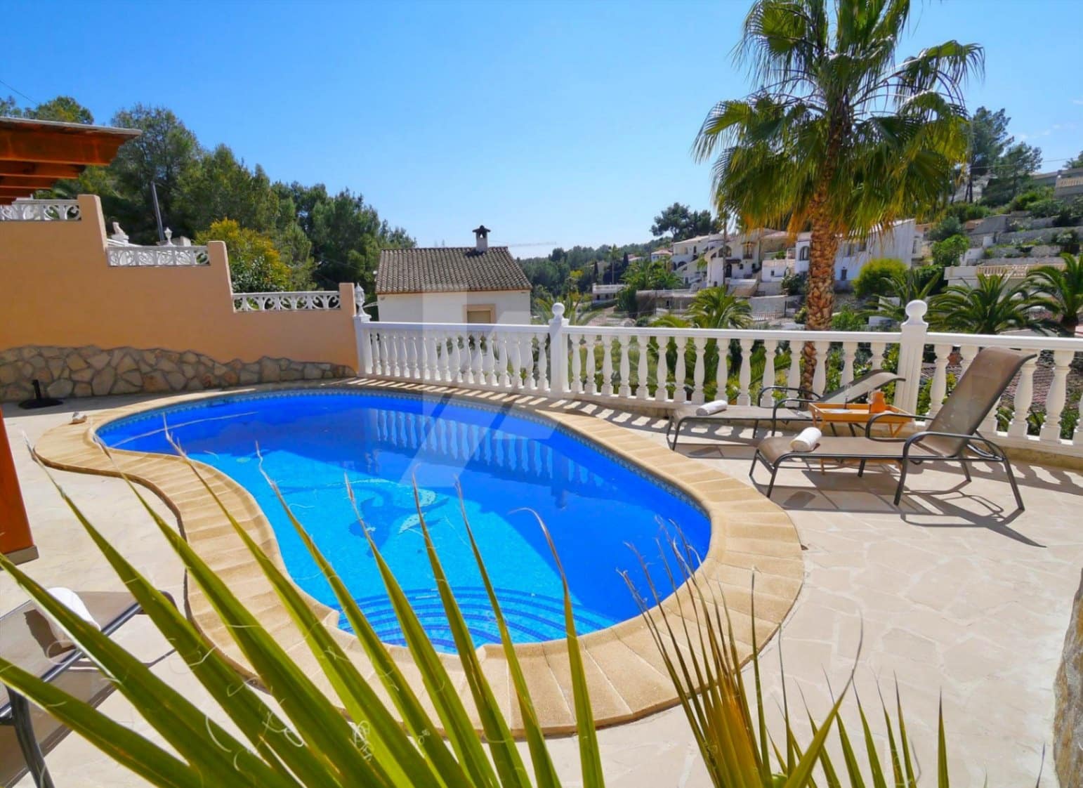 2 Zimmer Villa zu verkaufen in Benissa mit Pool Garage - 549.000 € (Ref: 9652397)
