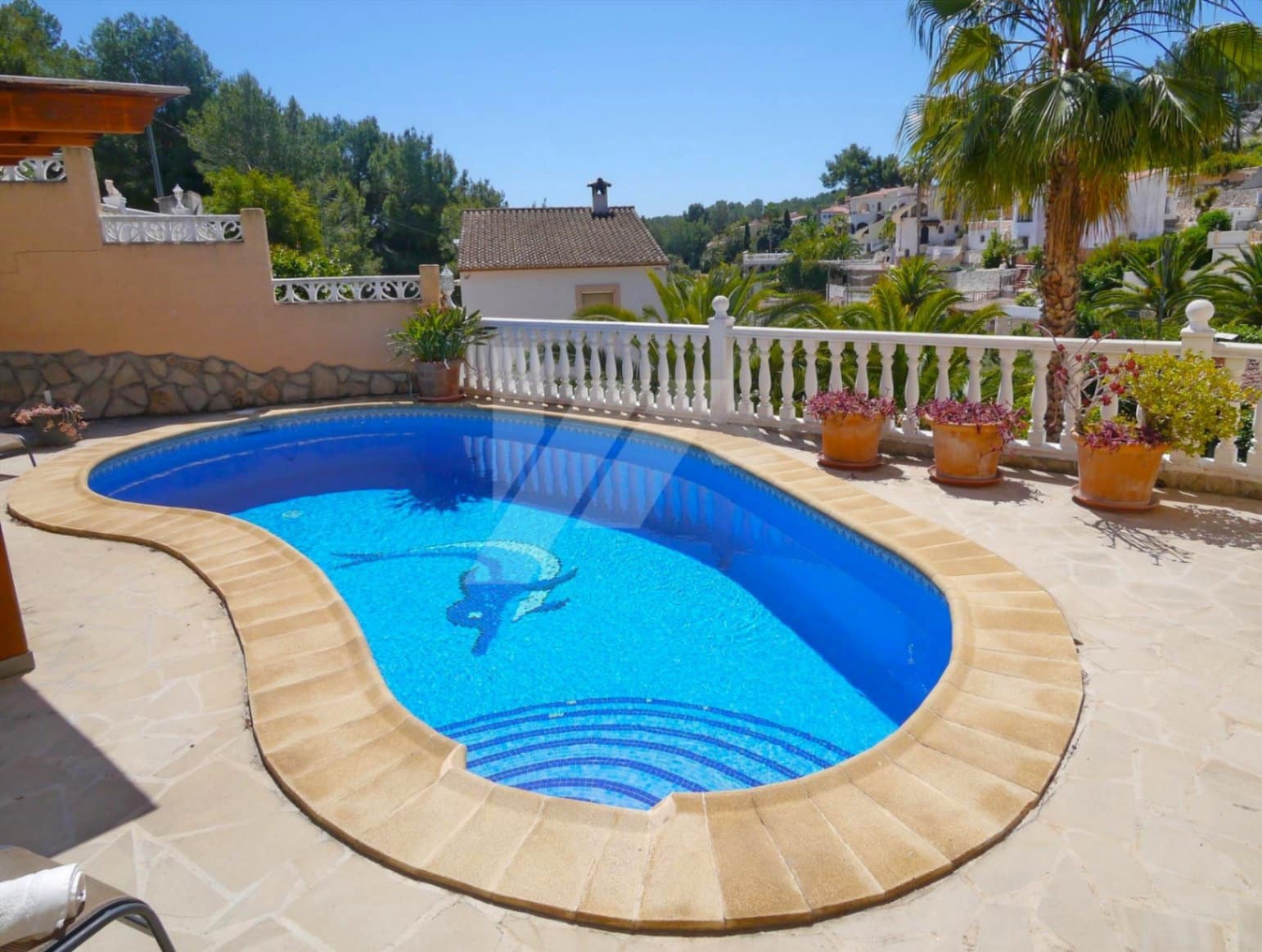 2 Zimmer Villa zu verkaufen in Benissa mit Pool Garage - 549.000 € (Ref: 9652397)