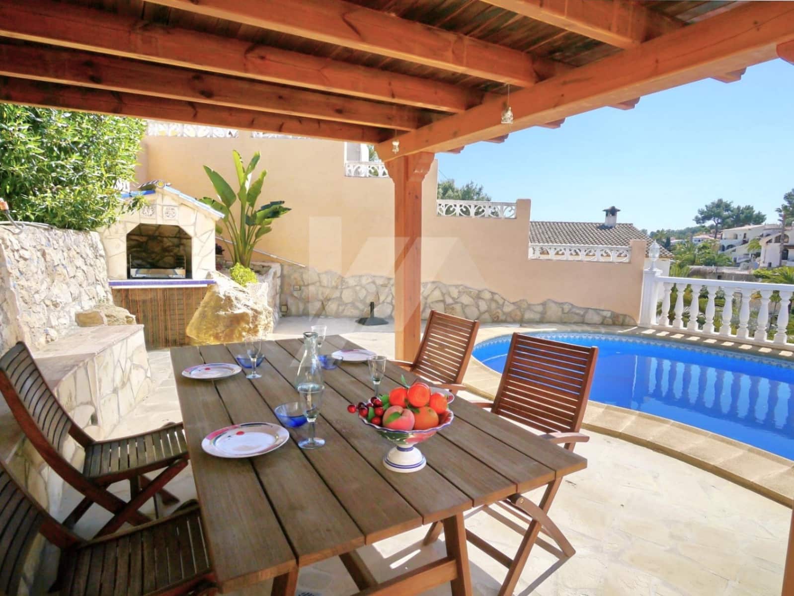 2 Zimmer Villa zu verkaufen in Benissa mit Pool Garage - 549.000 € (Ref: 9652397)