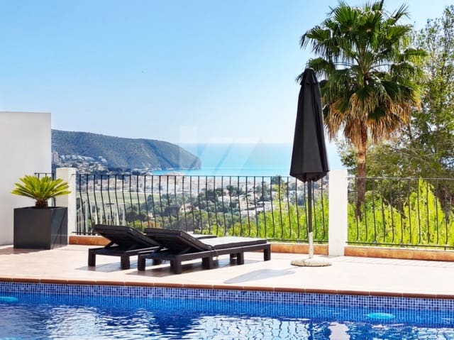4 soverom Villa til salgs i Benimeit - Tabaira, Teulada-Moraira med svømmebasseng garasje - € 1 199 000 (Ref: 9654206)