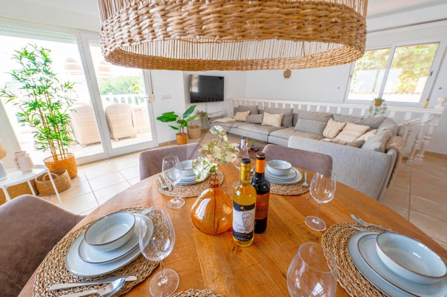 3 makuuhuone Bungalow myytävänä paikassa Moraira mukana uima-altaan 
autotalli - 549 000 € (Ref: 9656993)