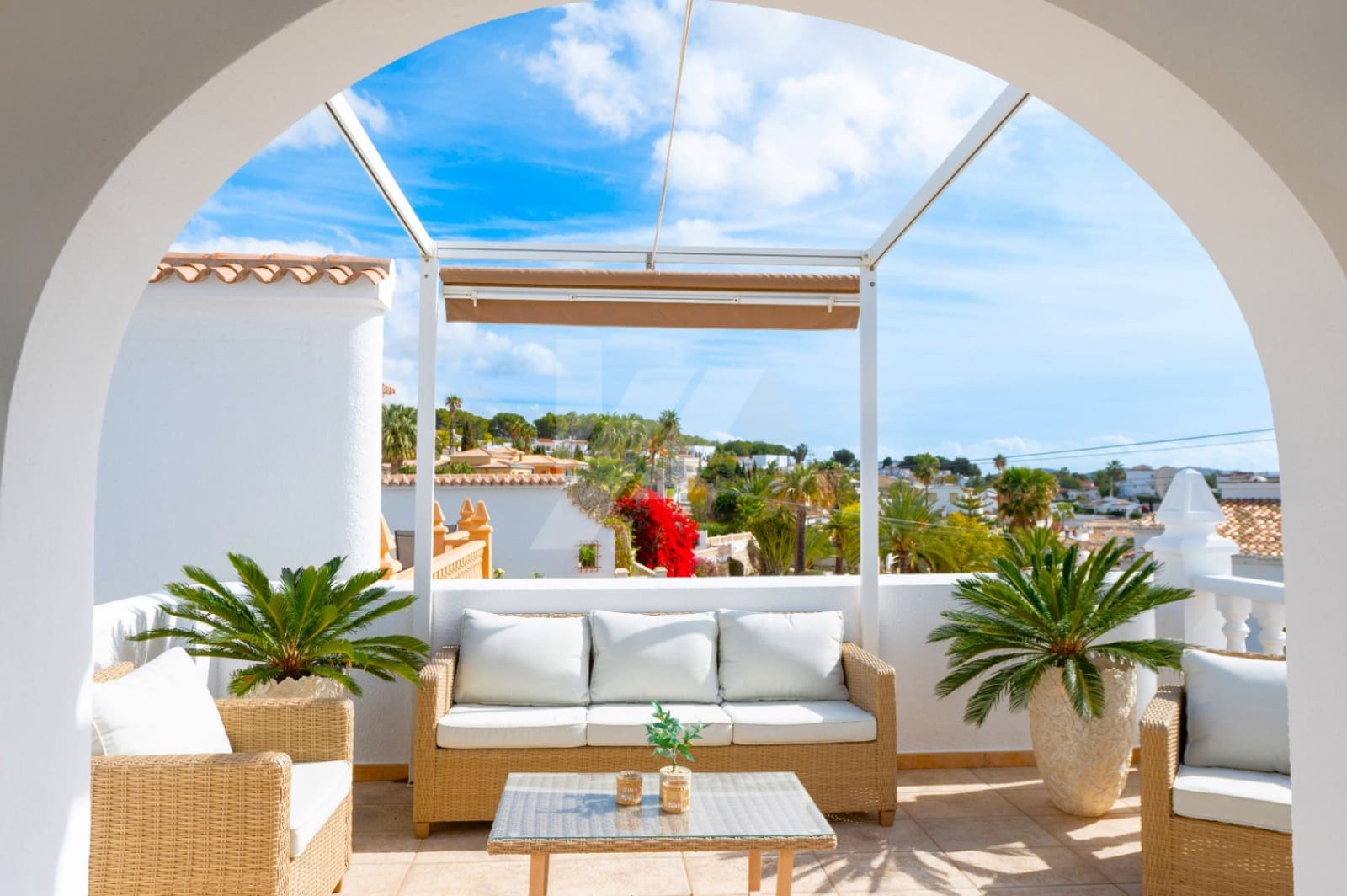 3 makuuhuone Bungalow myytävänä paikassa Moraira mukana uima-altaan 
autotalli - 549 000 € (Ref: 9656993)