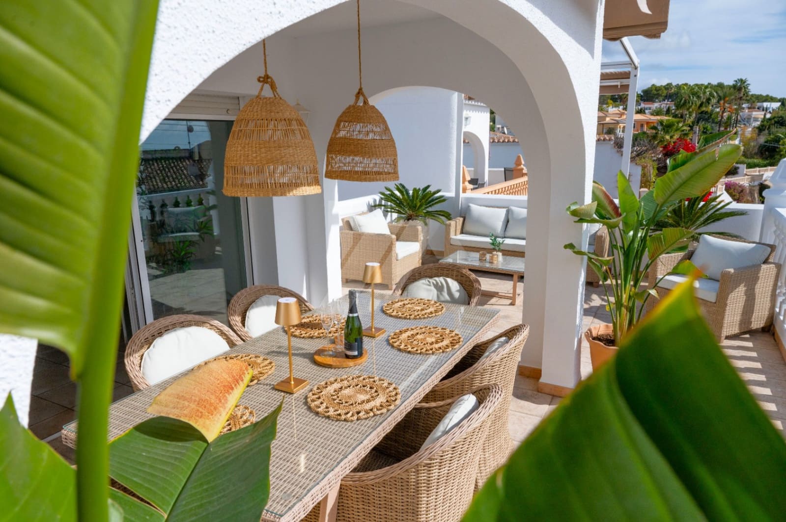 3 makuuhuone Bungalow myytävänä paikassa Moraira mukana uima-altaan 
autotalli - 549 000 € (Ref: 9656993)