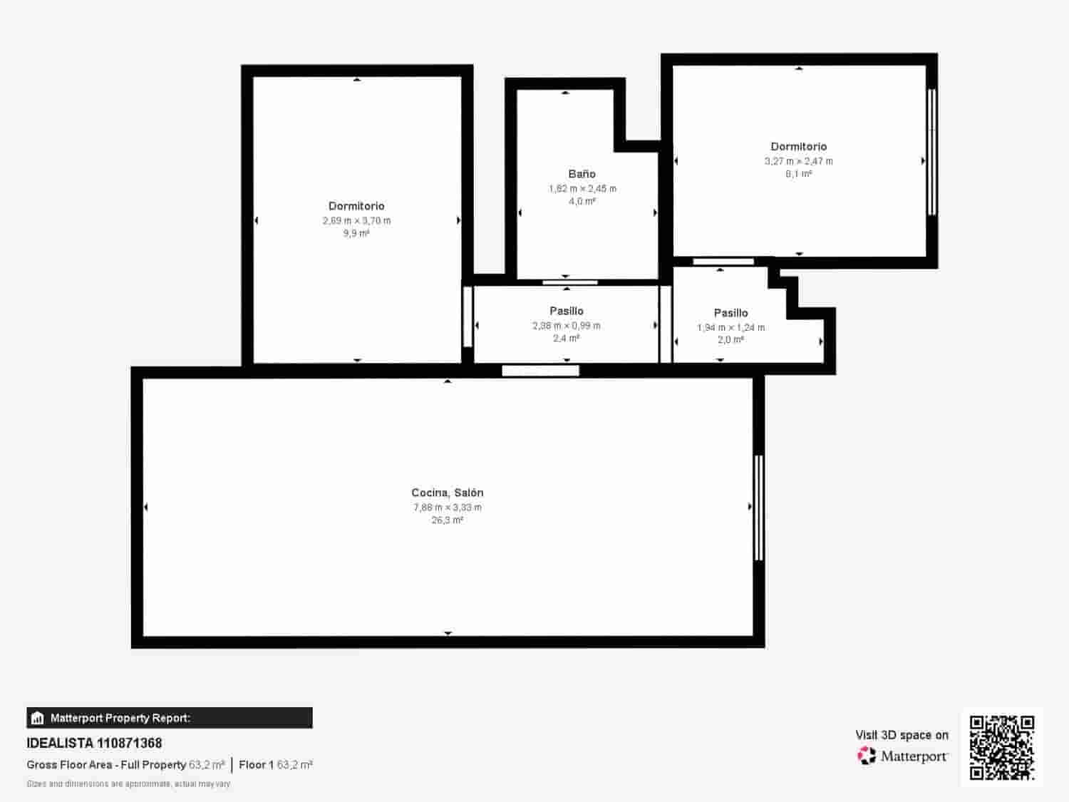 2 bedroom Bungalow for sale in Moraira with pool garage - € 369,000 (Ref: 9669196)