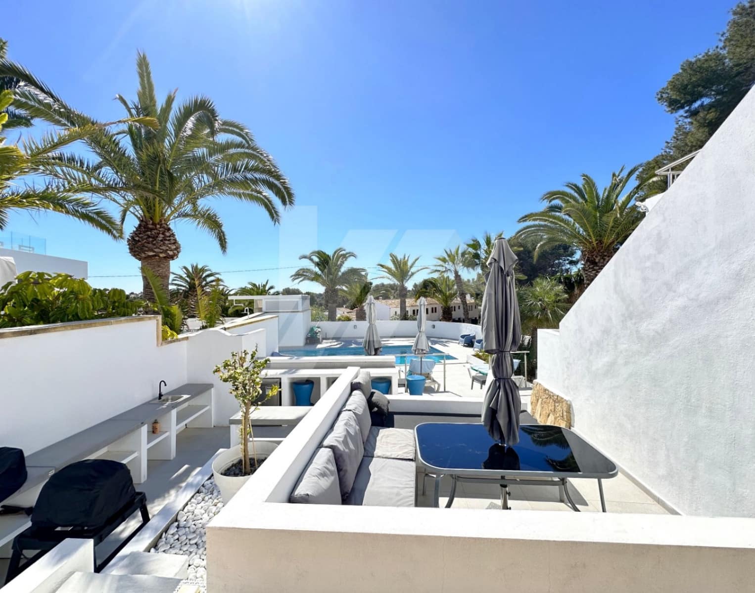 2 Zimmer Villa zu verkaufen in Moraira mit Pool Garage - 875.000 € (Ref: 9687366)