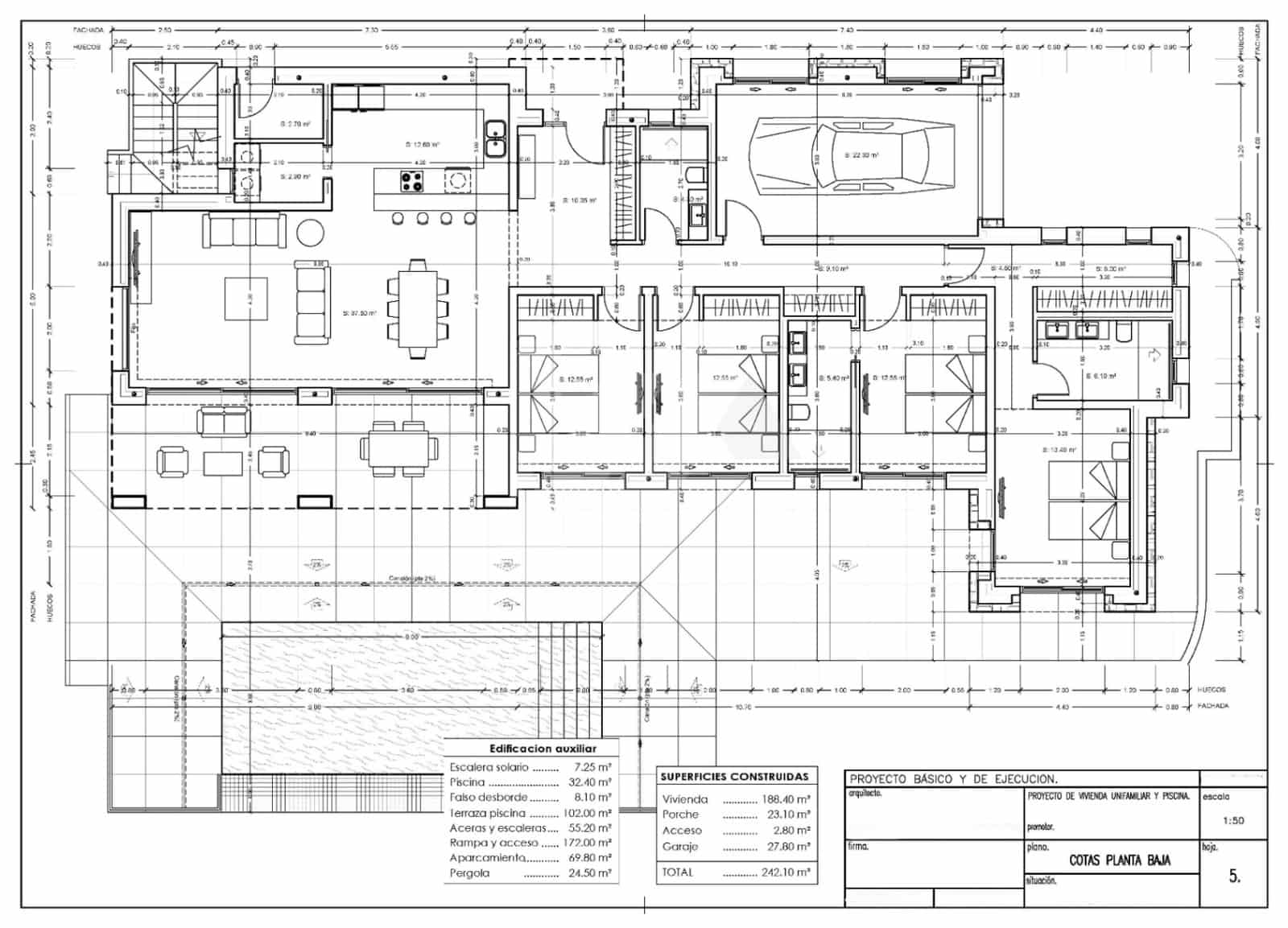 4 sovrum Villa till salu i Calpe / Calp med pool garage - 1 750 000 € (Ref: 9730703)