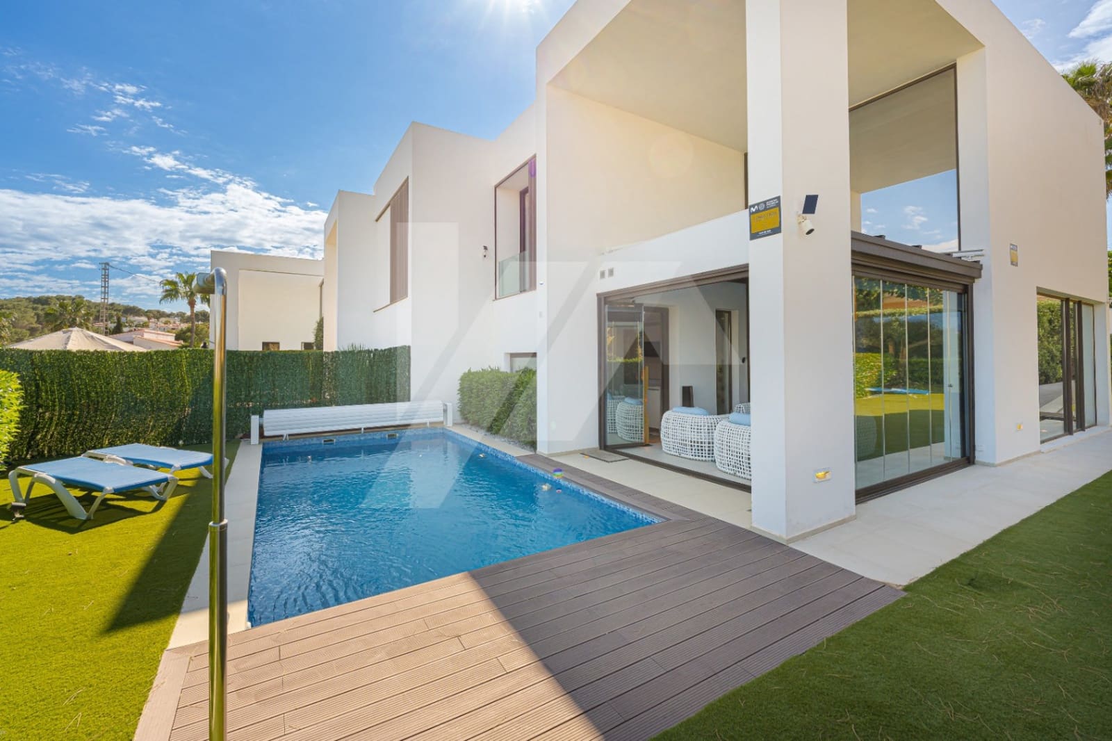 4 camera da letto Villetta Bifamiliare in vendita in Moraira con piscina garage - 1.450.000 € (Rif: 9778444)