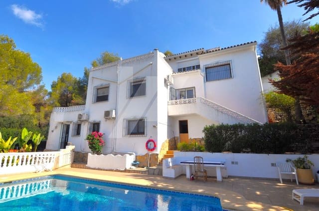 5 soveværelse Villa til salg i Benimeit - Tabaira, Teulada-Moraira med swimmingpool garage - € 550.000 (Ref: 9832757)