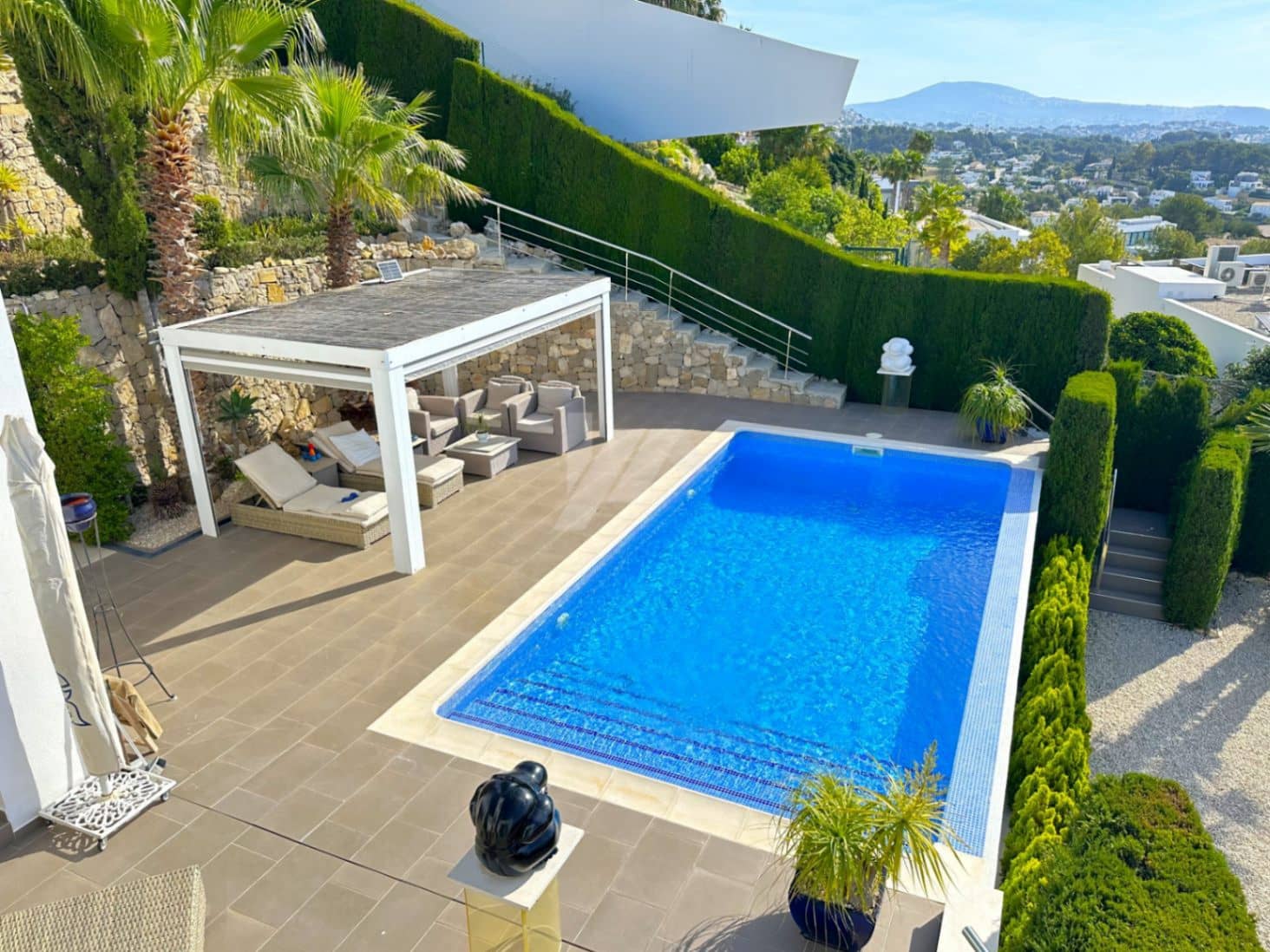 4 sypialnia Willa na sprzedaż w Calpe / Calp z basenem garażem - 1 390 000 € (Ref: 9850129)
