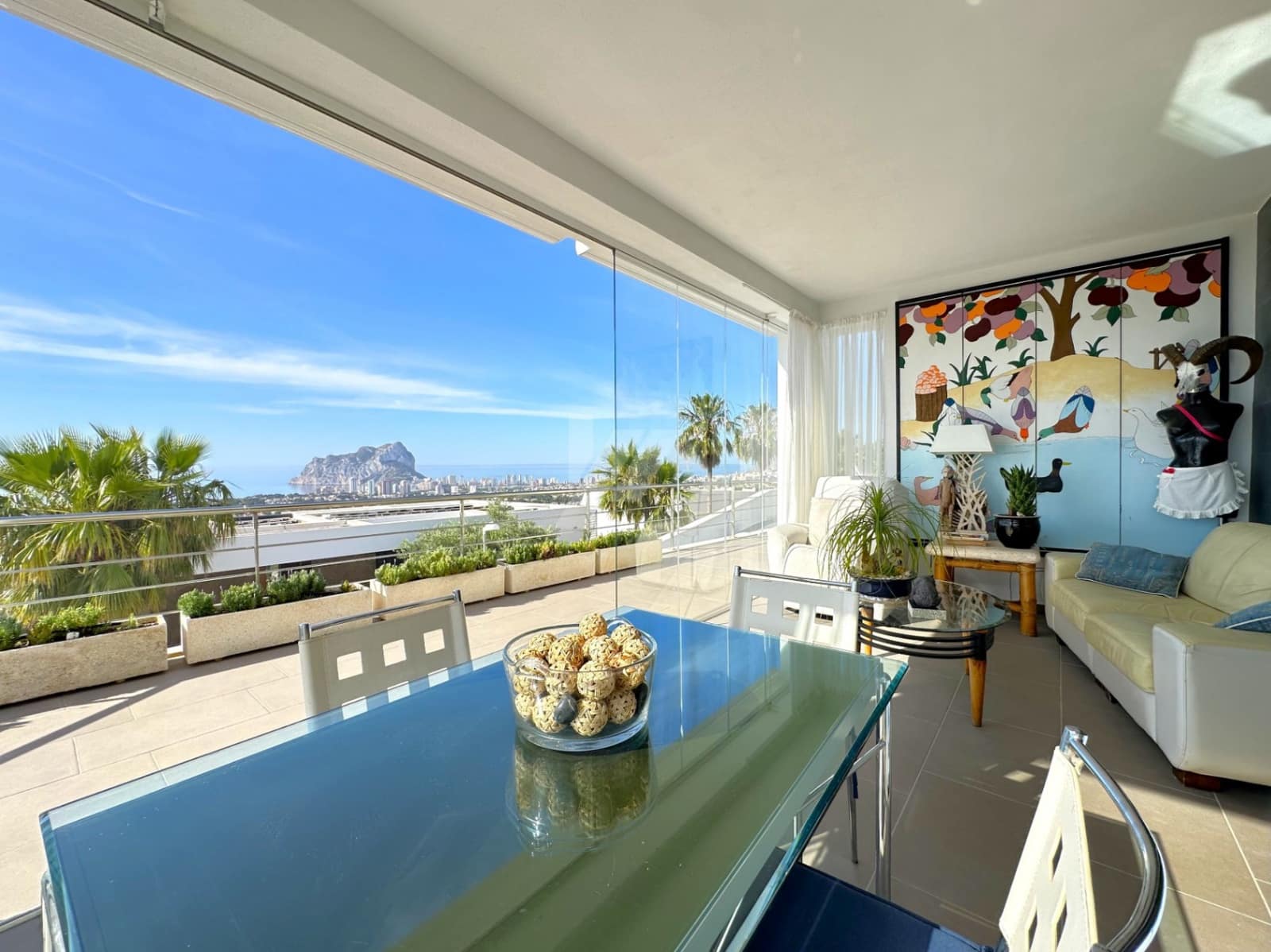 4 sypialnia Willa na sprzedaż w Calpe / Calp z basenem garażem - 1 390 000 € (Ref: 9850129)