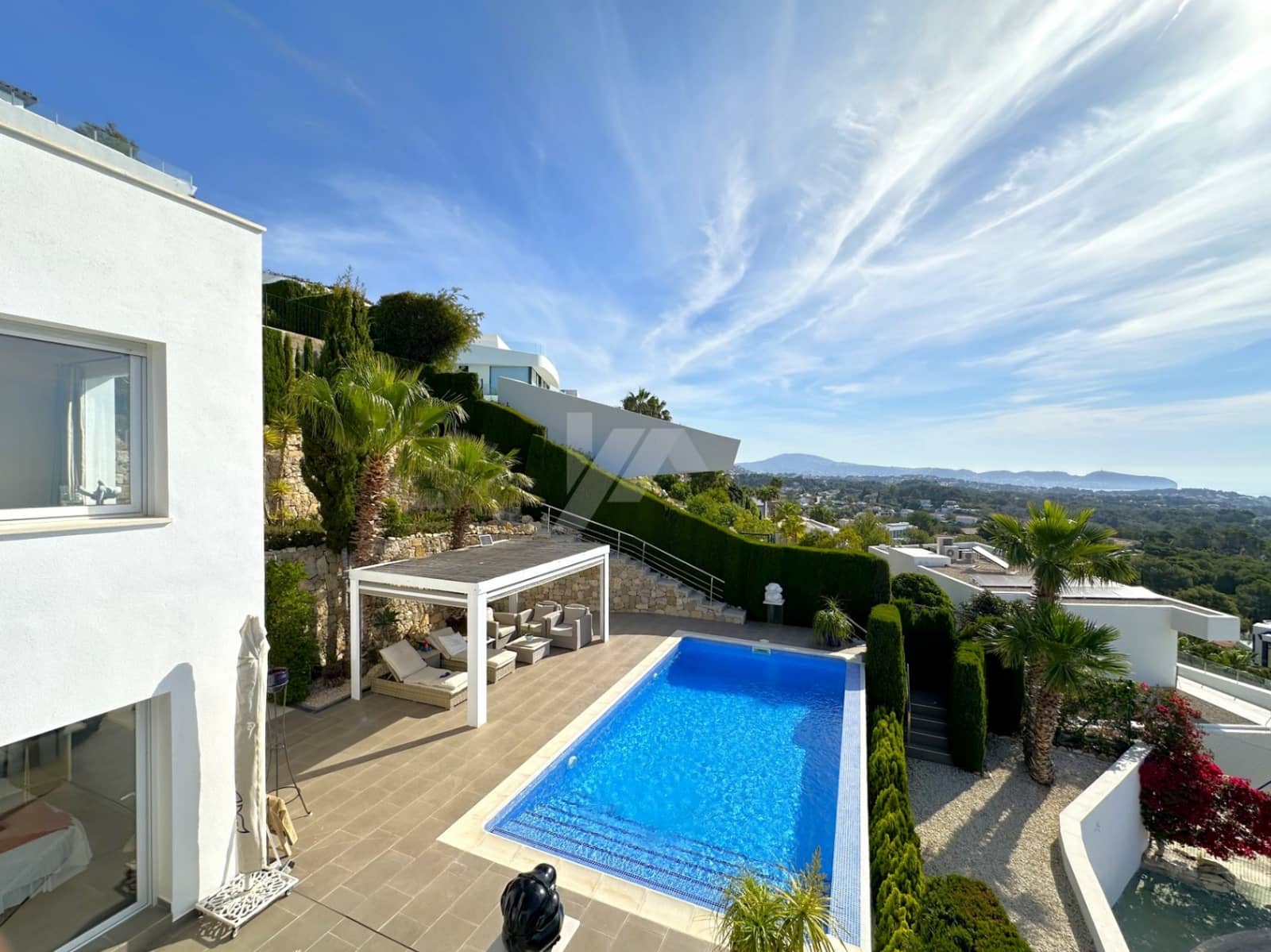 4 sypialnia Willa na sprzedaż w Calpe / Calp z basenem garażem - 1 390 000 € (Ref: 9850129)