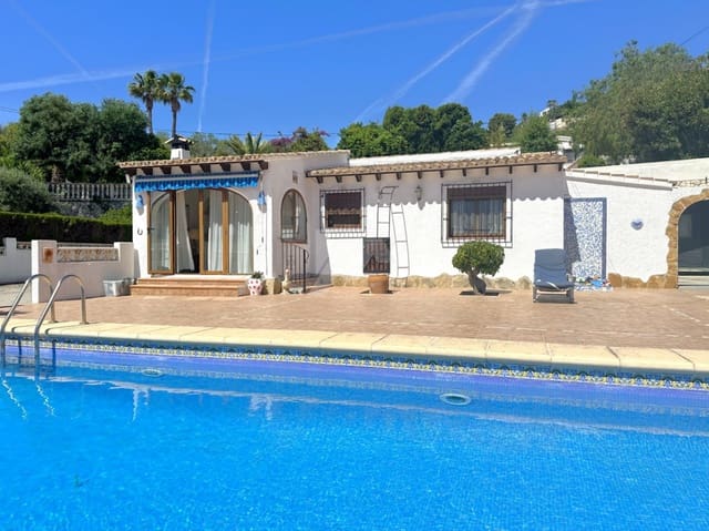 3 soverom Villa til salgs i Benimeit - Tabaira, Teulada-Moraira med svømmebasseng garasje - € 595 000 (Ref: 9872281)