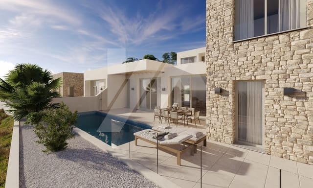 3 soverom Kjedet enebolig til salgs i Pinar del Advocat - Cometa, Teulada-Moraira med svømmebasseng garasje - € 850 000 (Ref: 9879764)