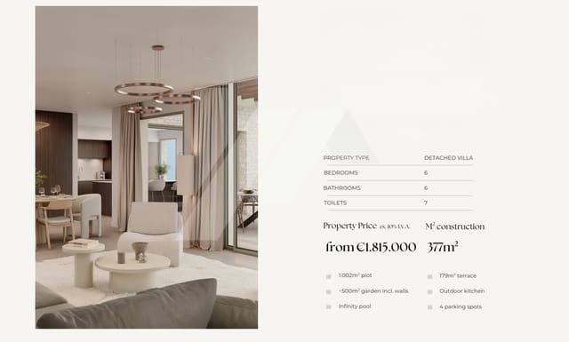 6 soveværelse Villa til salg i Pinar del Advocat - Cometa, Teulada-Moraira med swimmingpool garage - € 1.815.000 (Ref: 9879772)