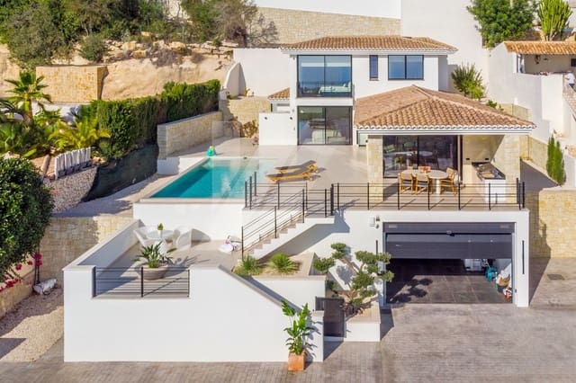 3 sovrum Villa till salu i Benissa med pool garage - 2 600 000 € (Ref: 9879783)