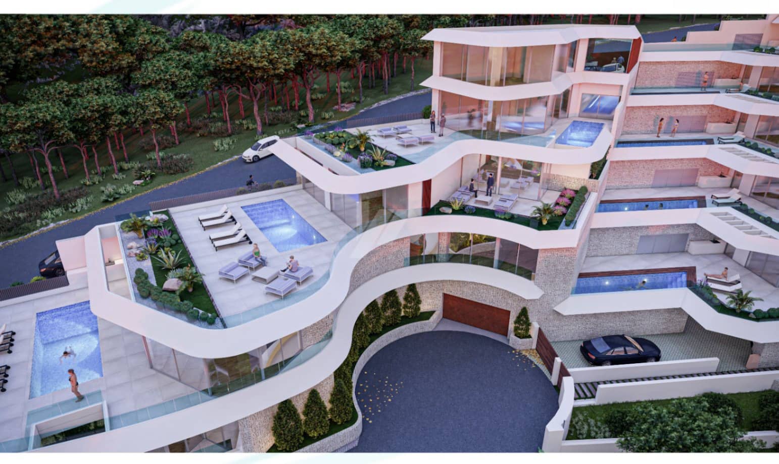 3 camera da letto Villa in vendita in Altea con piscina garage - 2.200.000 € (Rif: 9879786)