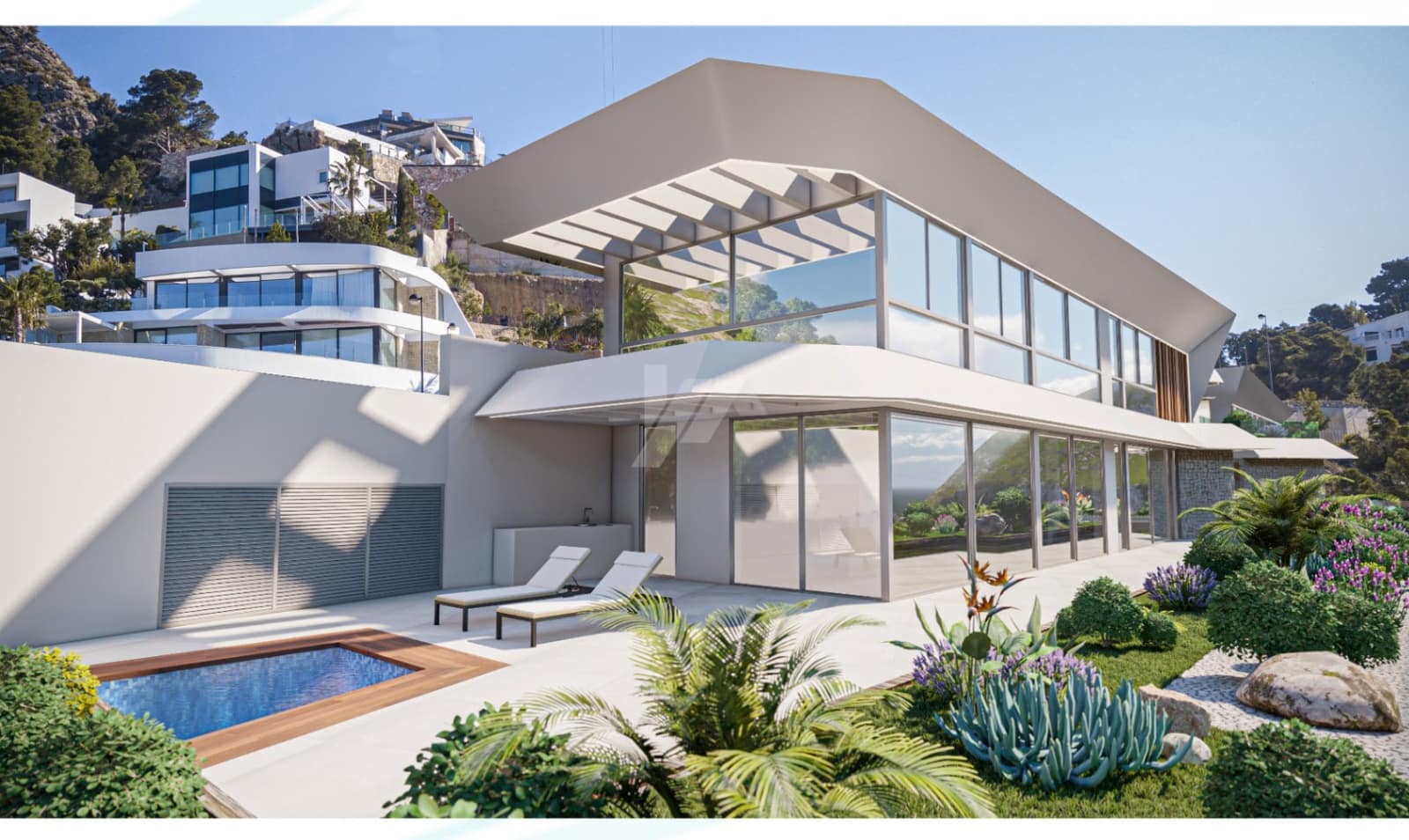 3 camera da letto Villa in vendita in Altea con piscina garage - 2.200.000 € (Rif: 9879786)