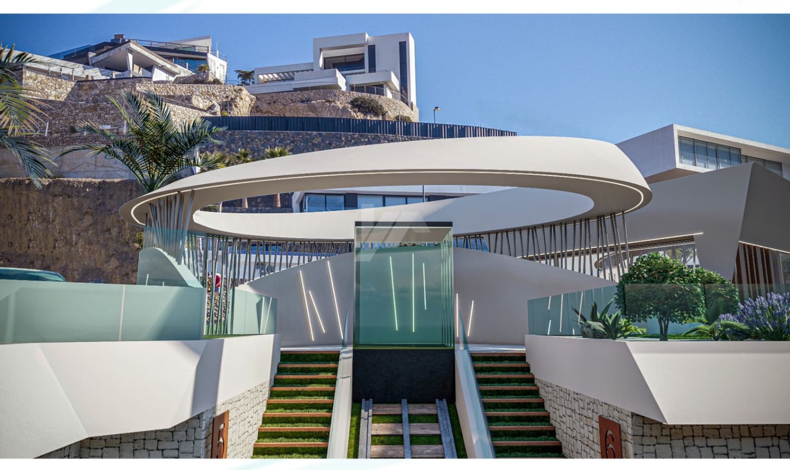 3 camera da letto Villa in vendita in Altea con piscina garage - 2.200.000 € (Rif: 9879786)