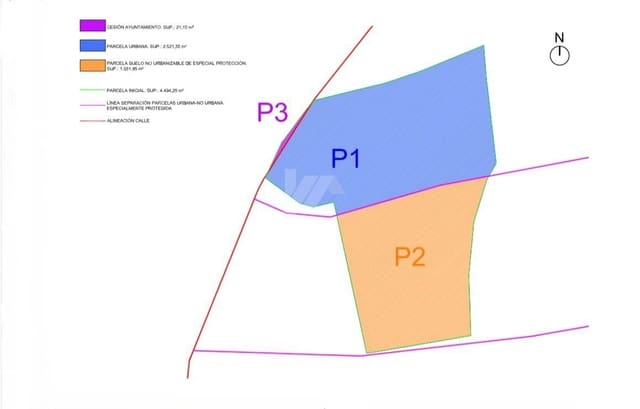 Działka budowlana na sprzedaż w Pinar del Advocat - Cometa, Teulada-Moraira - 910 000 € (Ref: 9964429)