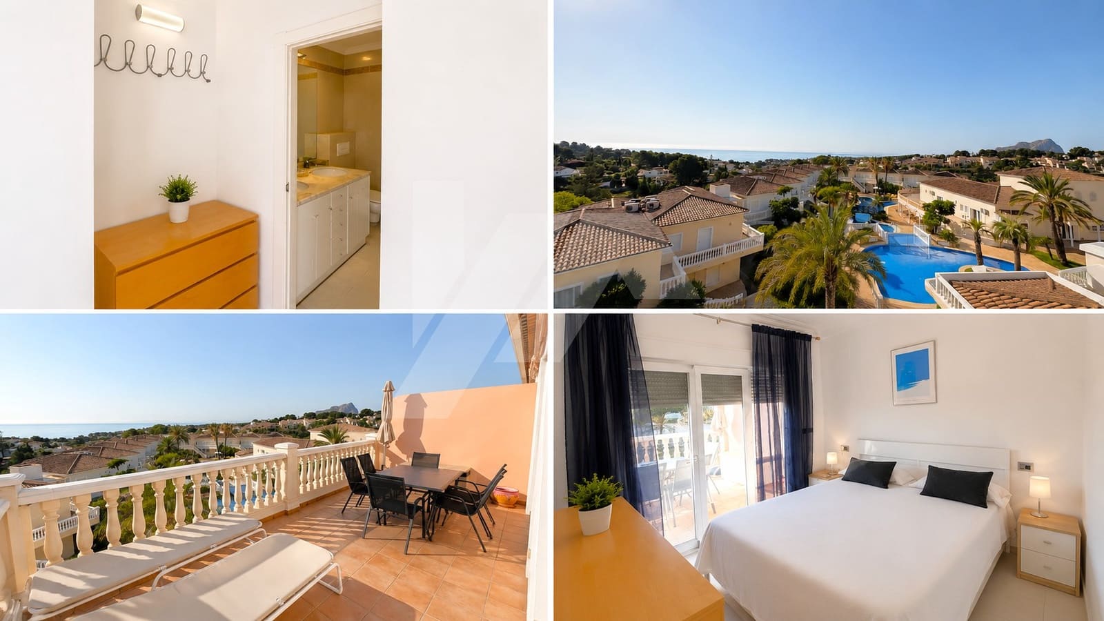 2 chambre Appartement à vendre à Benissa avec piscine garage - 395 000 € (Ref: 9983759)