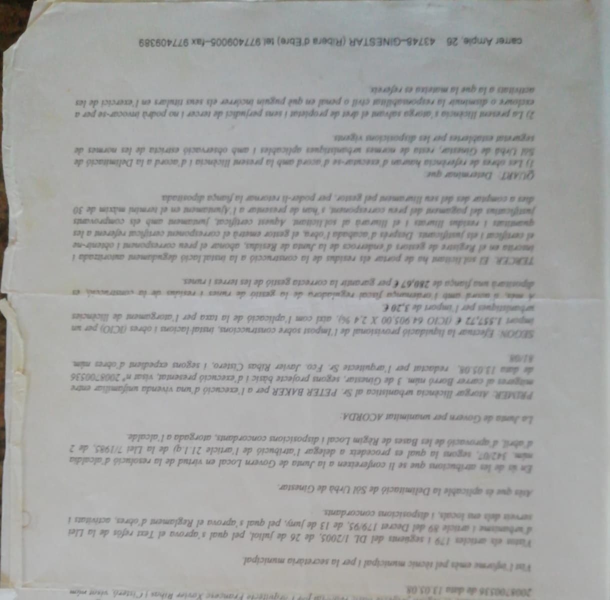 2 soveværelse Byhus til salg i Ginestar - € 9.000 (Ref: 5743847)