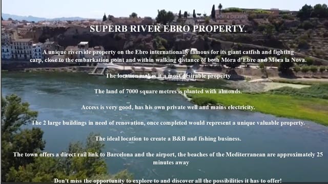 Finca/Hus på landet till salu i Móra la Nova - 89 000 € (Ref: 9918872)