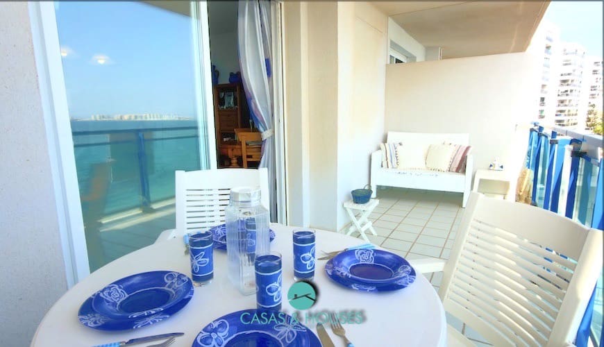 2 soverom Leilighet til salgs i La Manga del Mar Menor med svømmebasseng garasje - € 190 000 (Ref: 10009977)