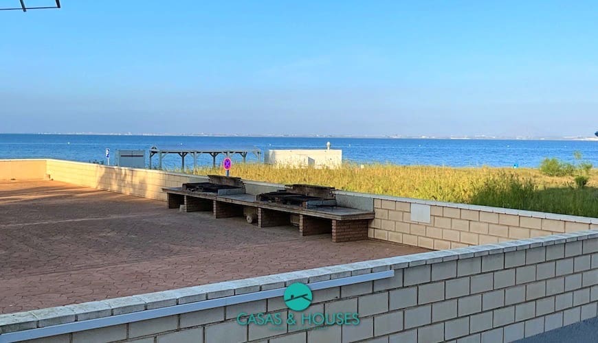 1 sovrum Lägenhet till salu i La Manga del Mar Menor med pool - 130 000 € (Ref: 10026147)