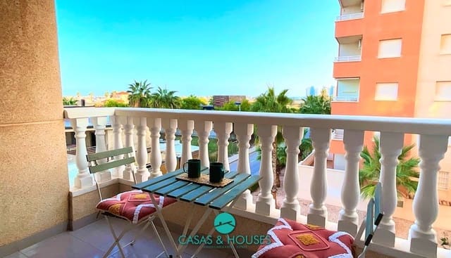 1 sovrum Lägenhet till salu i La Manga del Mar Menor med pool - 130 000 € (Ref: 10026147)
