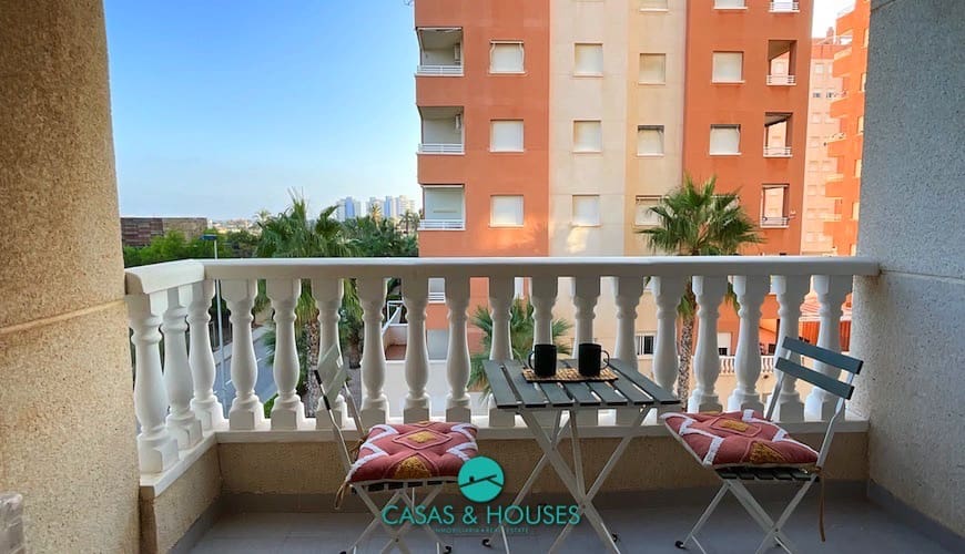 1 sovrum Lägenhet till salu i La Manga del Mar Menor med pool - 130 000 € (Ref: 10026147)
